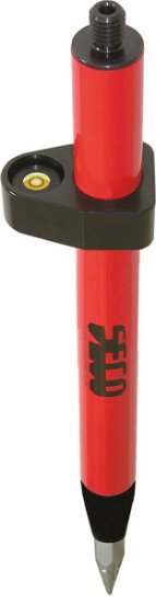 (image for) SECO 5010-00-RED Mini Stakeout Prism Pole RED - Click Image to Close