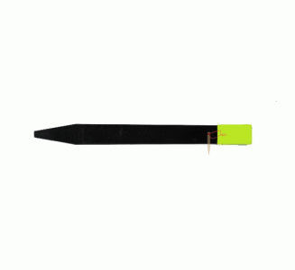 (image for) 18" GAD Metal Stake Starter Chartreuse Top