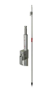 (image for) SECO Aluminum Swiss QLV 8 Ft Prism Pole 10ths Metric 5802-10