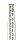 (image for) Dutch Hill Fiberglass Leveling Rod 25ft Feet Tenths/100ths Scale
