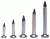 (image for) Magna Nail 1-1/2" x 1/4"
