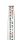(image for) Dutch Hill Fiberglass Leveling Rod 20ft Feet Tenths/100ths Scale