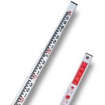 (image for) SPR Series Surveyors 25 Ft Fiberglass Leveling Rod Inches SVR-25