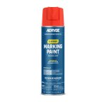 (image for) Seymour/AERVOE 6 Series Red Fluorescent Inverted Marking Paint 20oz (Case)