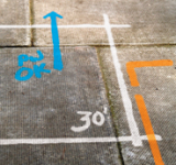 (image for) Flo Orange Precision Line Inverted Markng Paint 203036 Ea