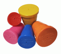 (image for) Plastic Marker for 5/8" Rebar or 1" Pipe SBL625