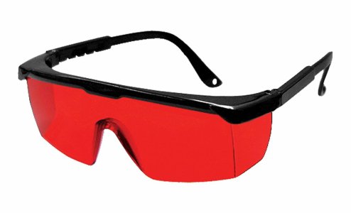(image for) SitePro Laser Enhancement Glasses - Model (Red) 27-GLASSES-R