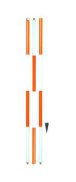 (image for) SECO 12 Foot 1-1/8 in. Range Pole 5150-02 WOR