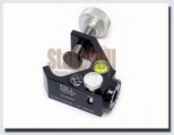 (image for) SI USA Open Quick Release Pole Clamp .75-1.5 Bubble Compass