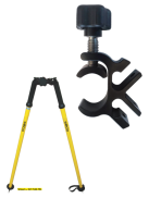 (image for) SECO Thumb-Release Prism Pole Bipod 5217-04-YEL