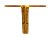 (image for) 3 Inch Brass Survey Marker Flat Top 19-703