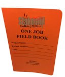 (image for) US MADE One Job Field Book - 8X4 Grid B-320 1 Job