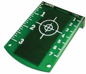 (image for) SitePro Magnetic Laser Target Magnetic Laser Target - Green