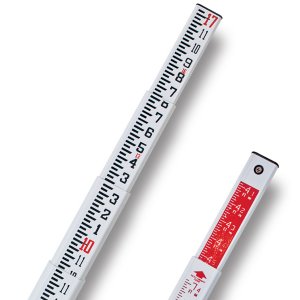 (image for) SPR Series Surveyor 17 Ft Fiberglass Leveling Rod Inches SVR17