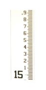 (image for) Stream Gauge 4 Inch Wide 12-16' (Feet/10ths/100ths)