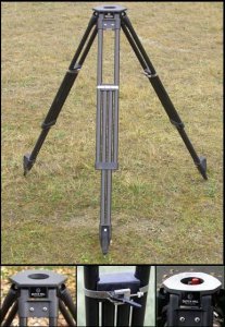 (image for) Dutch Hill GT2000CF Yellow Carbon Fiber Tripod Aluminum Head