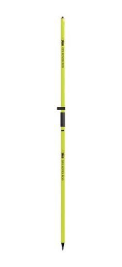 (image for) 2 m Two-Piece GPS Rover Rod with Outer "GT" Grad - Flo Yellow - Click Image to Close