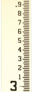 (image for) Stream Gauge 4 Inch Wide 0-4' (Feet/10ths/100ths)