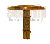 (image for) 2-1/2 Inch Brass Survey Marker Dome Top 19-706