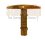 (image for) 2-1/2 Inch Brass Survey Marker Dome Top 19-706