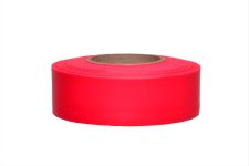 (image for) PRESCO Texas Red Glo Roll Flagging (Dozen) 811200