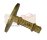 (image for) 2 Inch Brass Survey Marker Flat Top 19-701