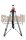(image for) NEDO Jumbo Machine Control Elevating Tripod 13 Foot 210540-185