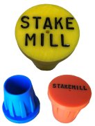 (image for) 5/8 Inch Rebar Cap #5 Large 3/16 Inch Text