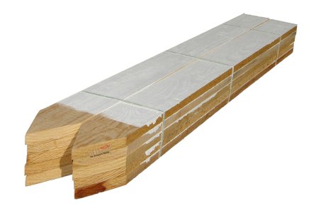 (image for) 48" 1x4 Stakes Painted White(10)