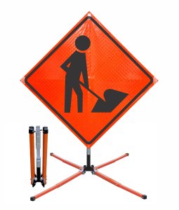 (image for) UniFlex Sign Stand For Roll-Up Signs