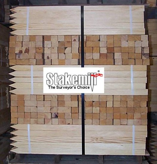 (image for) 36 Inch 2x2 Stakes (25) - Click Image to Close