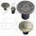 (image for) Stainless Steel 1/2" Rebar Cap - 1 1/2" Top - Straight Text