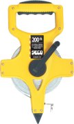 (image for) SECO Nylon-Coated Steel Tapes 200 Feet ft / 10ths / 100ths