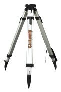 (image for) SECO Heavy-Duty Aluminum Tripod Square Leg, Flat Head Black