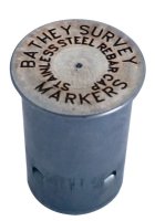 (image for) Stainless Steel 5/8" Rebar Cap - Laser Marked - Regular Top