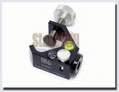 (image for) SI USA Open Quick Release Pole Clamp .75-1.5 Bubble Compass