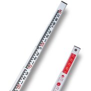 (image for) SPR Series Surveyors 25 Ft Fiberglass Leveling Rod Inches SVR-25