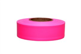 (image for) SitePro Pink Glo Roll Flagging (Dozen)