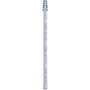(image for) SitePro 13ft 10ths Alum Litewght Leveling Rod Compact 11-813L-T