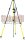 (image for) SECO Fixed-Height GPS Antenna Tripod Collapsible Center Yellow