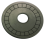(image for) 1 1/2" Stainless Steel Disc - Stamped Arc Text 1/16" Thick
