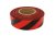 (image for) PRESCO Red and Black Stripe Roll Flagging (Dozen)
