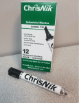(image for) ChrisNik Black Redimark Style Markers Metal Barrel (box 12)