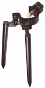 (image for) SitePro Mini Prism Pole Bipod - 10" Aluminum Legs 07-4160