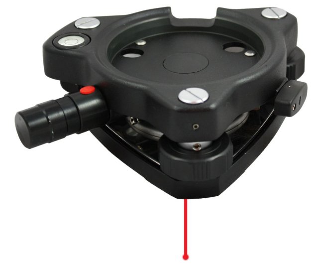 (image for) SECO Laser Tribrach 2153-02-BLK - Click Image to Close