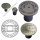 (image for) Stainless Steel 1/2" Rebar Cap - Laser Marked - 1 1/2" Top