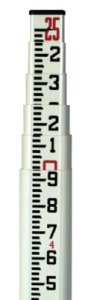 (image for) 25 Ft Oval-Shaped Leveling Rods 10ths (SVR Series) SVR 25 98010