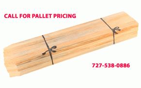 (image for) 36 inch Hardwood Survey Lath 1/2" Thick (50 pieces)