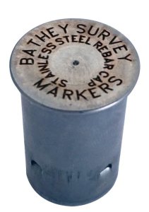 (image for) Stainless Steel 5/8" Rebar Cap - Laser Marked - Regular Top