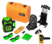 (image for) 40-6547 Self-Leveling Horiztl & Vertical Rotary Laser GreenBrite